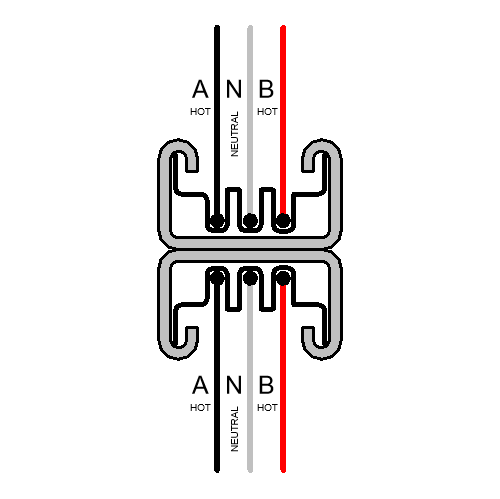 4-Circuit Busway cross section