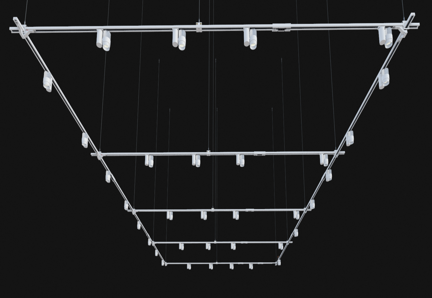TRACK BUSWAY RECTANGLE SYSTEM - LARGE - 15' x 29'6"