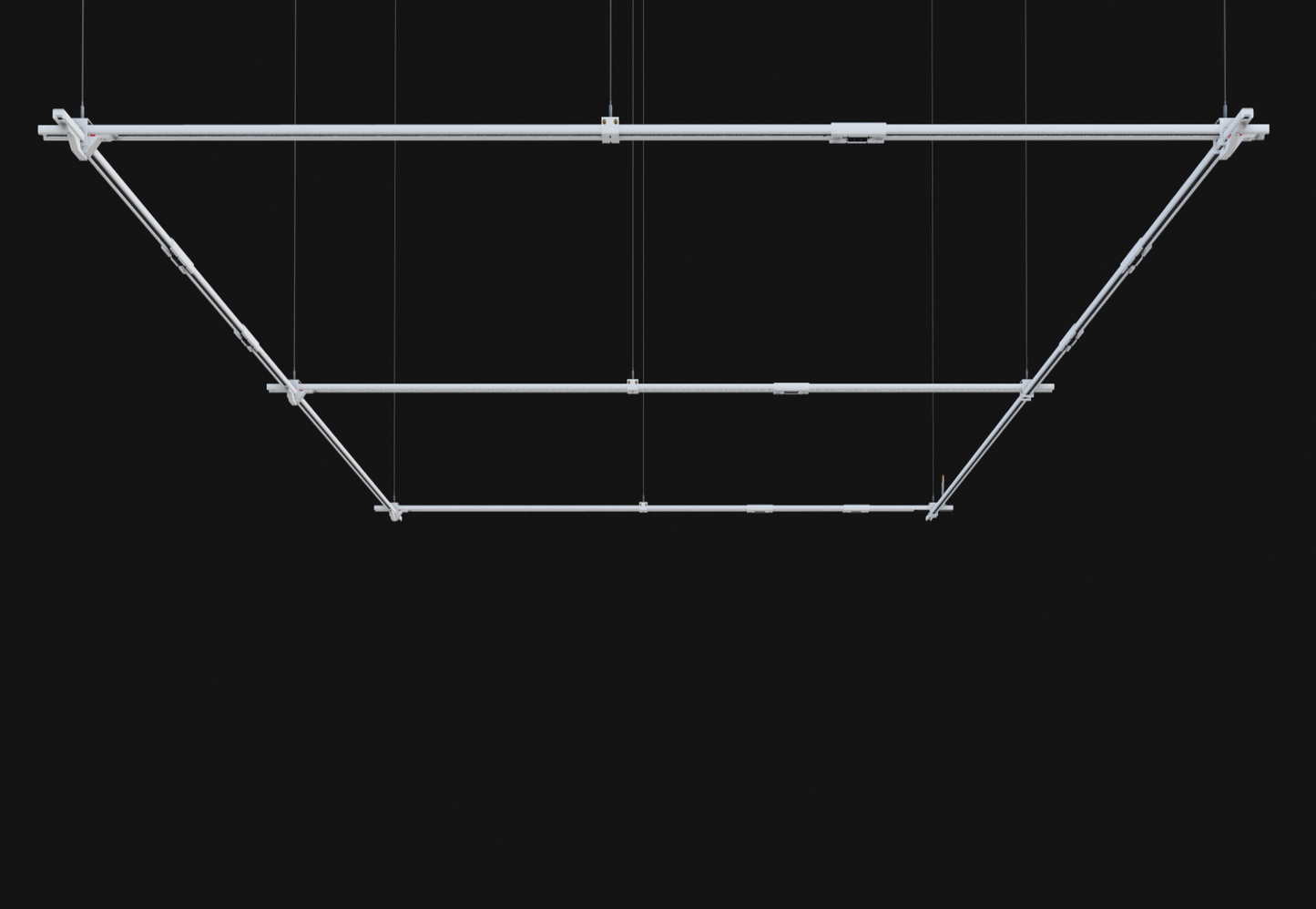 TRACK BUSWAY RECTANGLE SYSTEM - MEDIUM - 15' x 15'6"