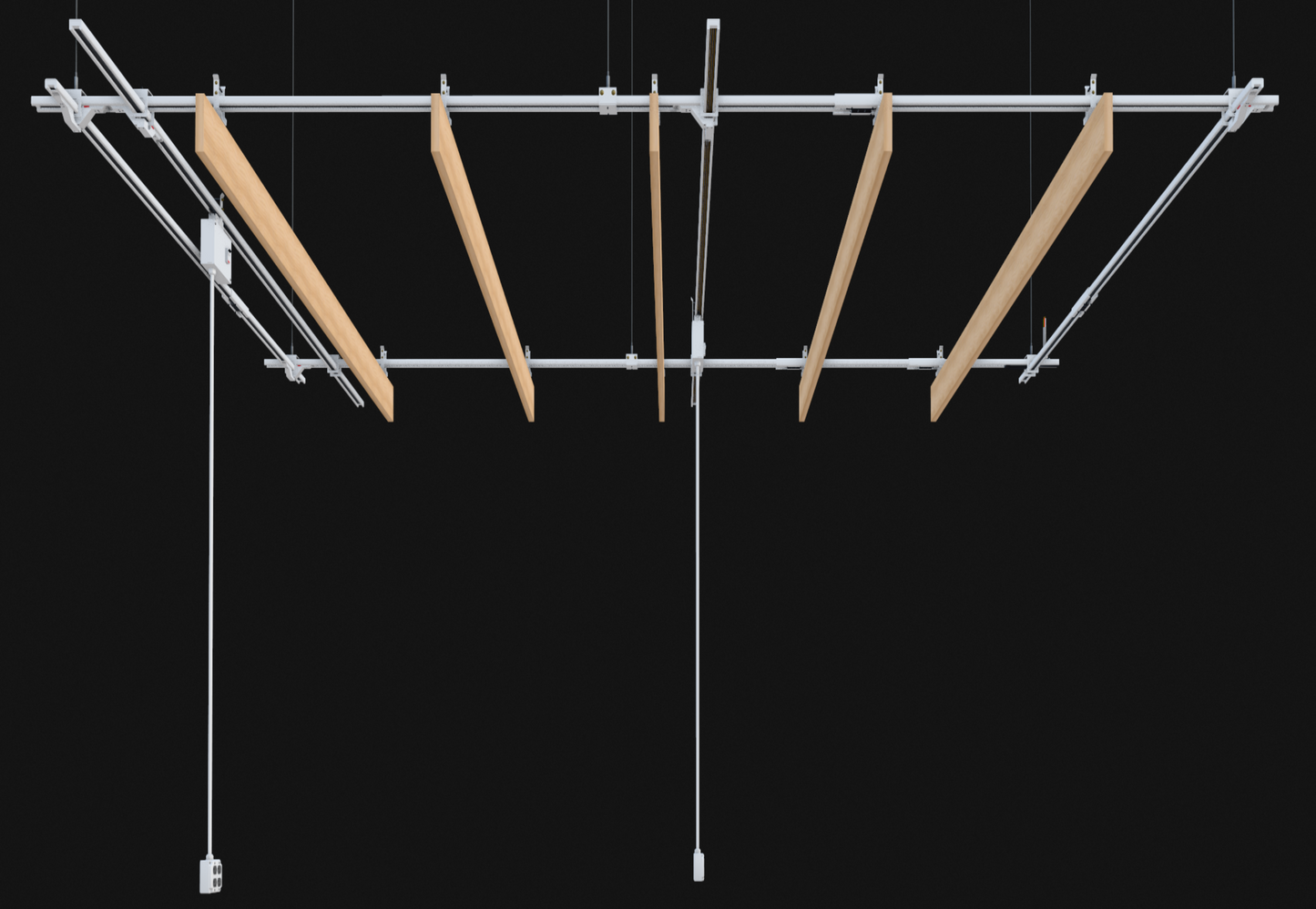 TRACK BUSWAY RECTANGLE SYSTEM - SMALL - 15' x 8'
