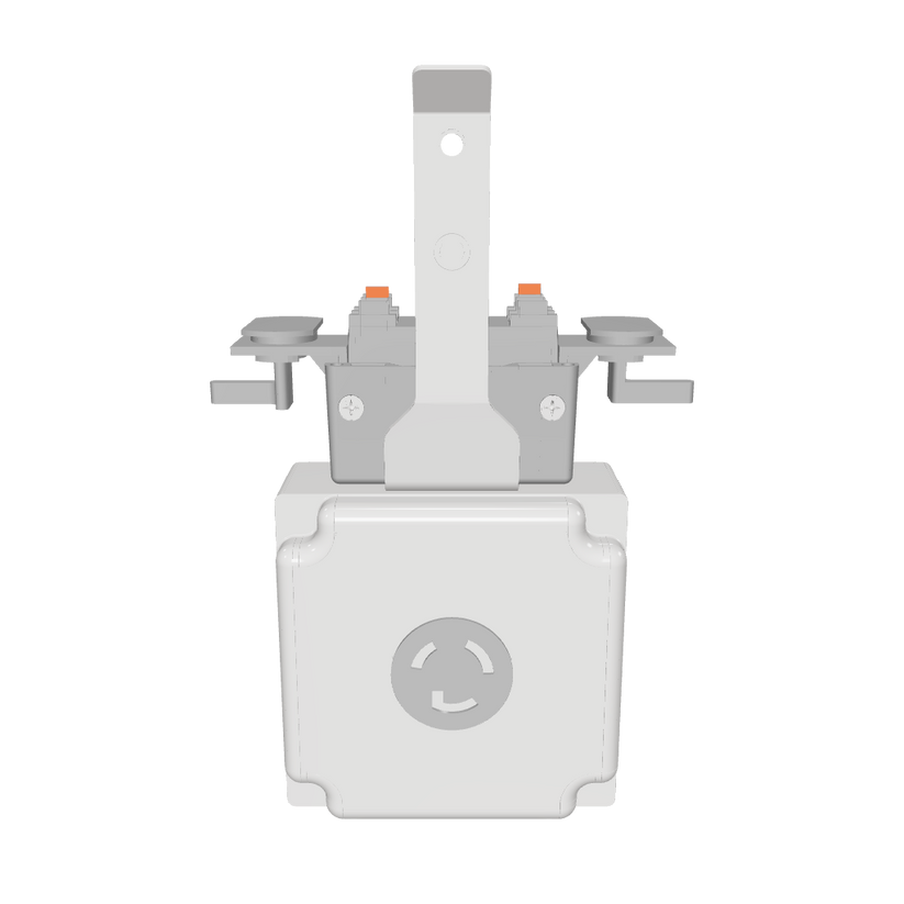 Track Busway 120V Outlet Box | USA TrackBusway