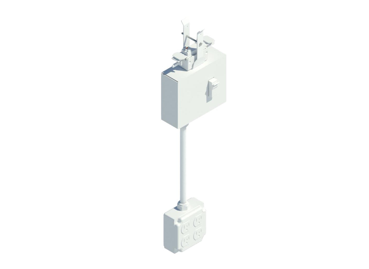 Power Drop Net Track Busway 120V PowerDrop Cord | USA TrackBusway