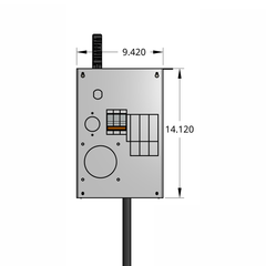 T225 3-Pole Breakered Drop Cord Tap Off Unit