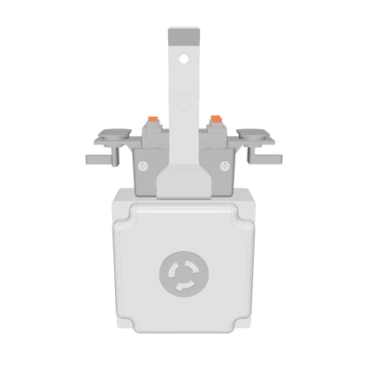 240V outlet box with L6-15 receptacle for Track Busway