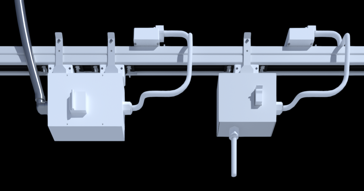 (208V) 3-Phase PowerDrop Cord