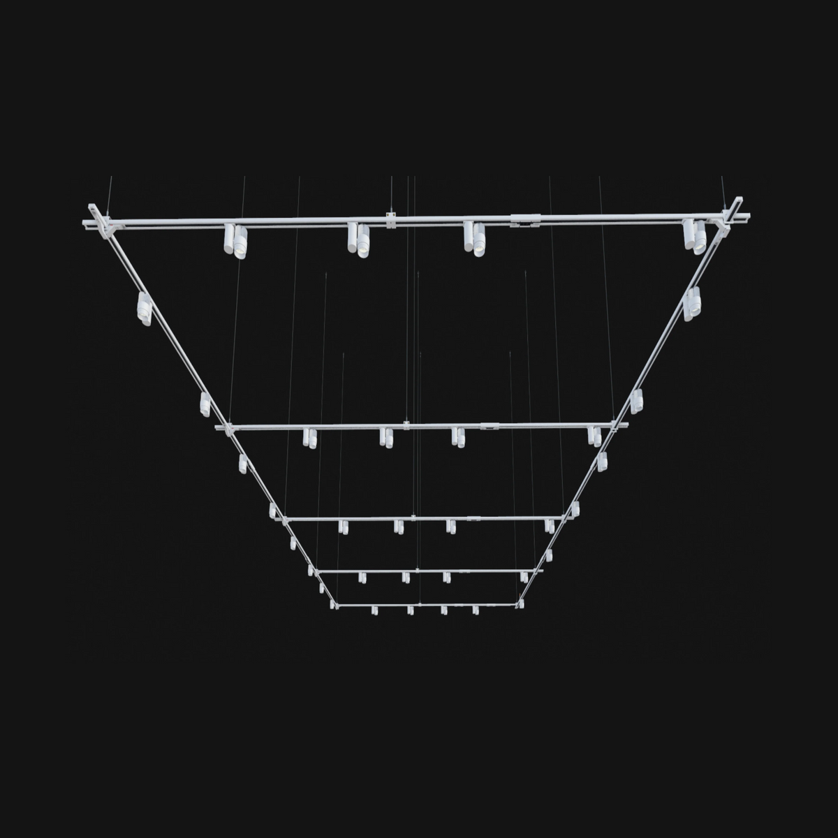 Rectangular Track Lighting Track Busway for Lighting | Plug-In Lighting Solutions