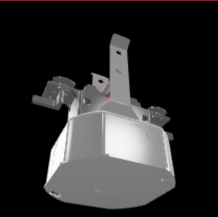 track busway octagon box with canopy for pendant lights 