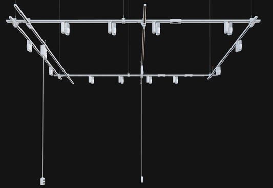Track Light Rectangular Box Connection Track Busway Rectangle Kits | Modular Power & Lighting