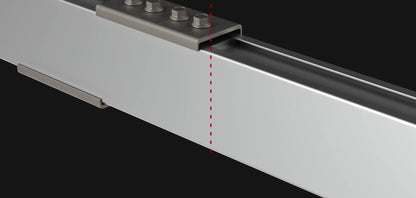 Mechanical couplers joining two T225 busway lengths