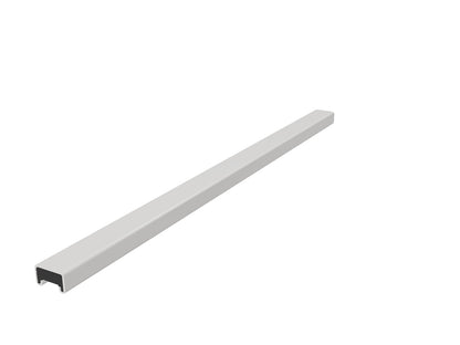 Rendered 3D view of T40 single-phase Track Busway length, aligned with the three-phase double-deck length view