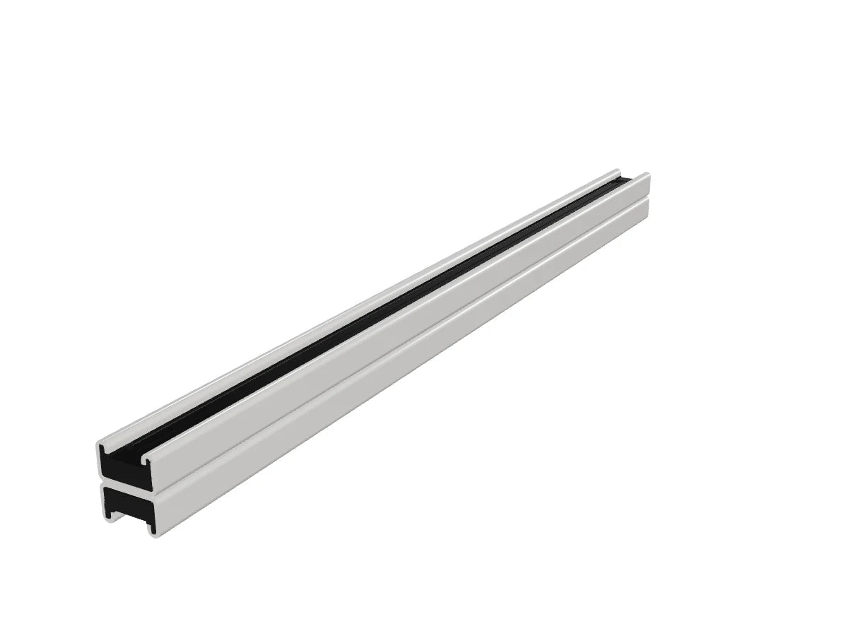 Rendered 3D view of T40 three-phase double-deck Track Busway length