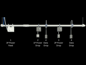 Track Busway + Cable Tray