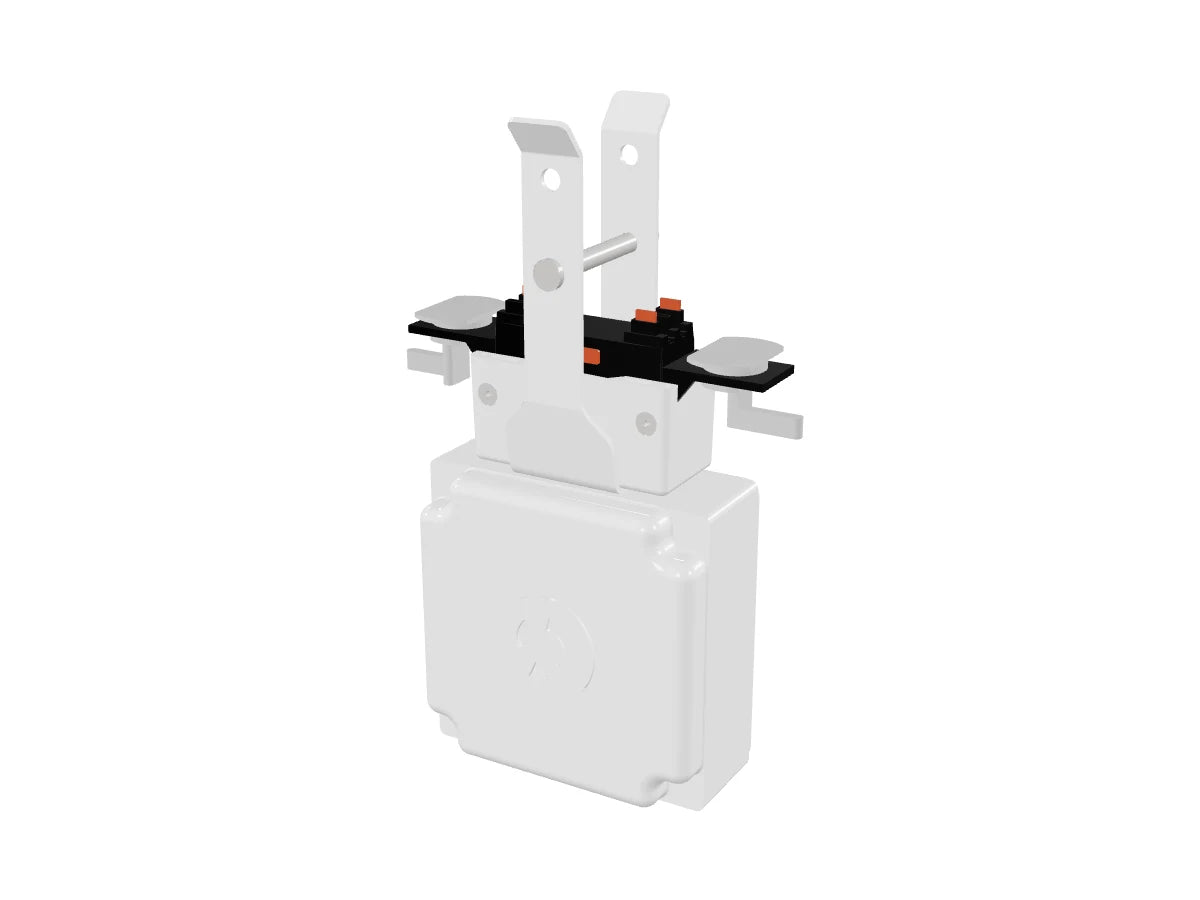 Rendered 3D view of 208Y Outlet Box (No Breaker) | 2-Pole Tap-Off