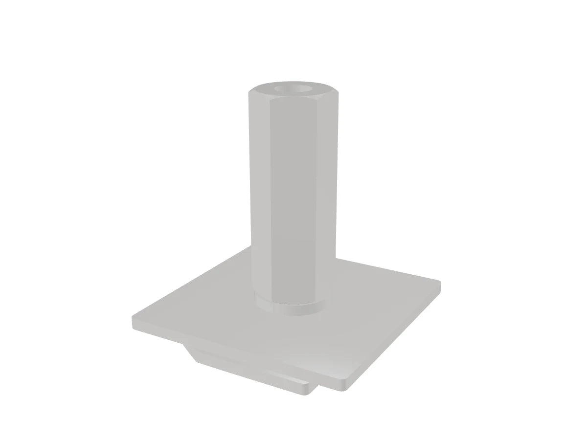 Rendered 3D view of 225A Track Busway Suspension Hanger