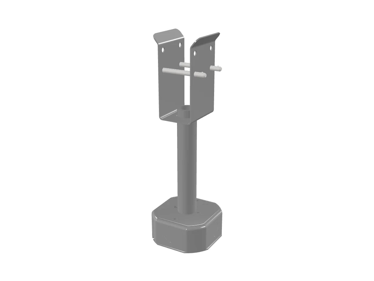 Rendered 3D view of Mechanical Octagon Box (In-Directly Mounted)