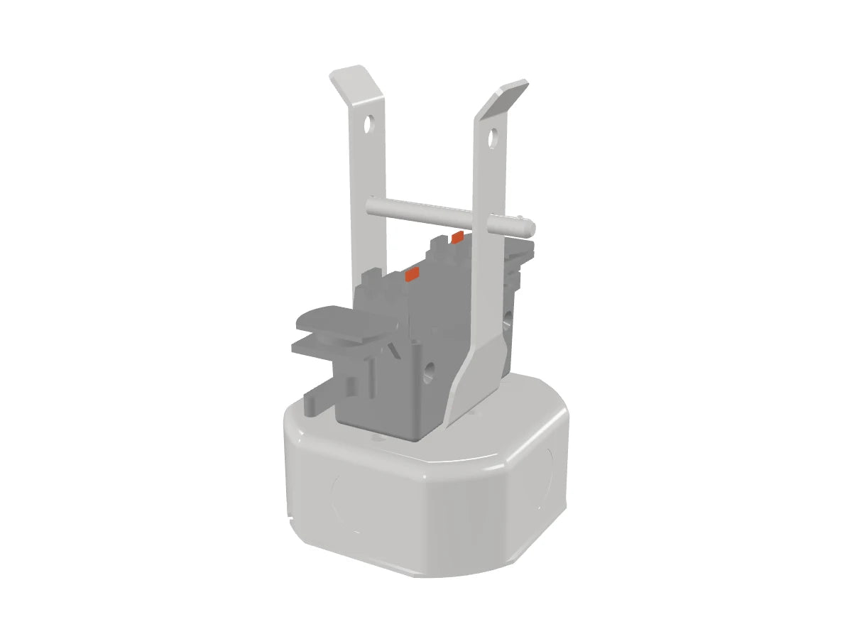 Rendered 3D view of Electric Octagon Box