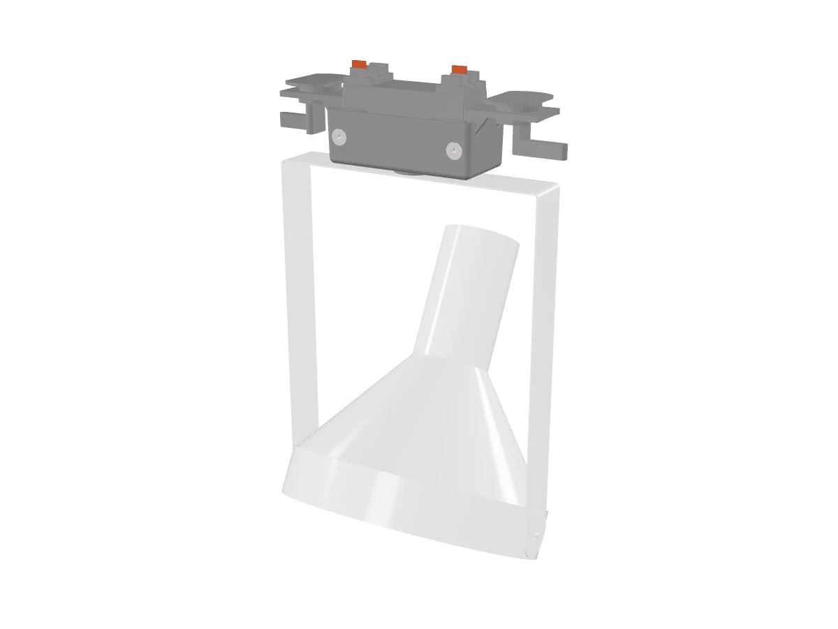 Rendered 3D view of PAR38 Gimbal Ring