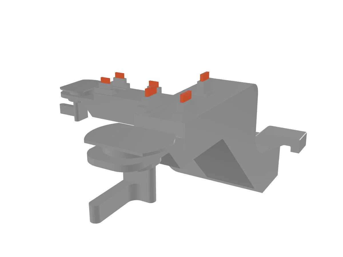 Rendered 3D view of Busway Track JUMPERs
