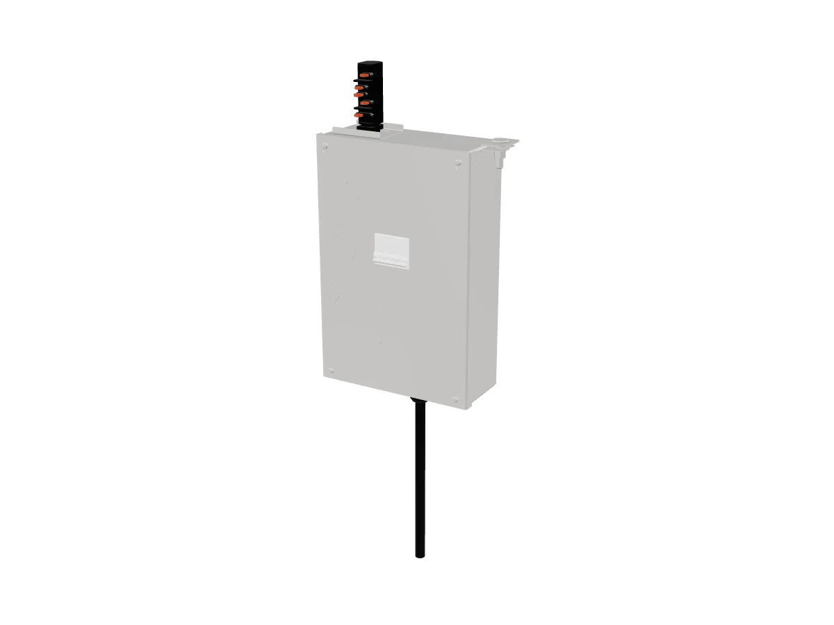 Rendered 3D view of T225 3-Pole Breakered Drop Cord Tap Off Unit