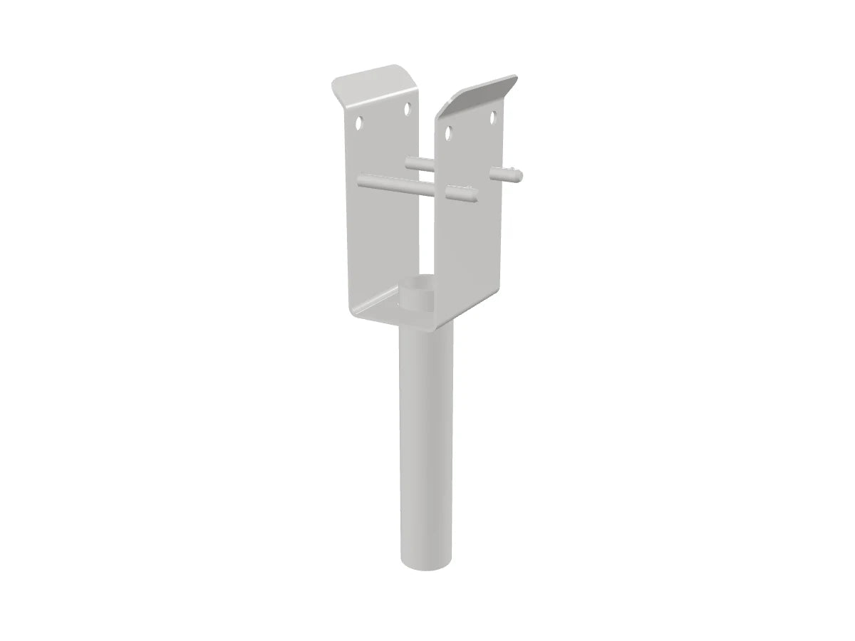 Rendered 3D view of In-Direct Mount Bracketry